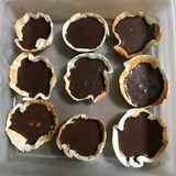 餃子の皮で生チョコタルト